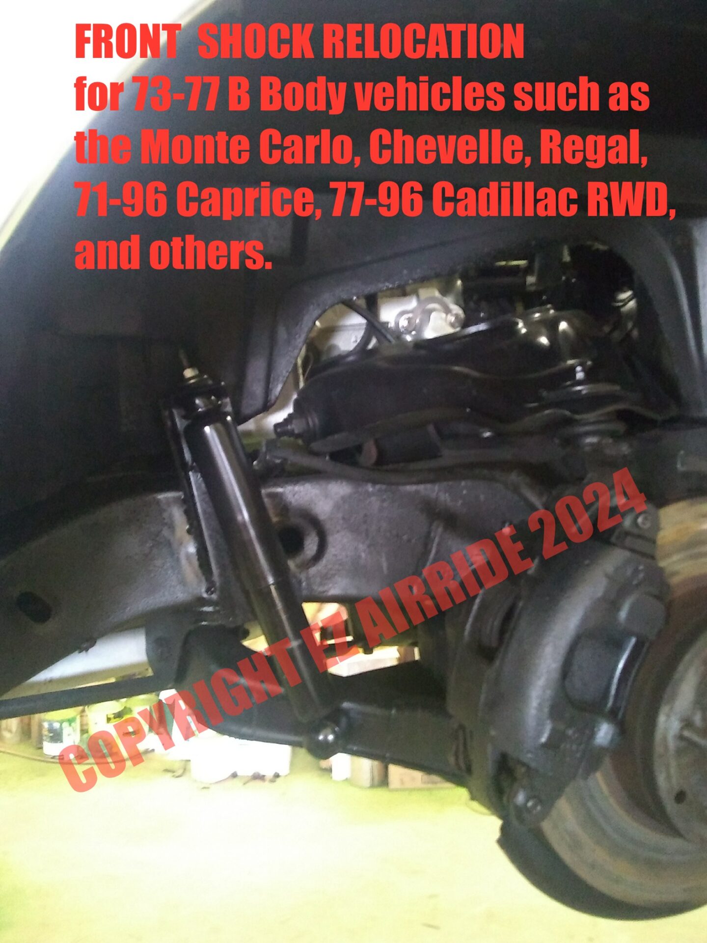 1971-1996 Chevrolet Impala Classic+ EZ Air Ride Suspension Kit™ - Image 17