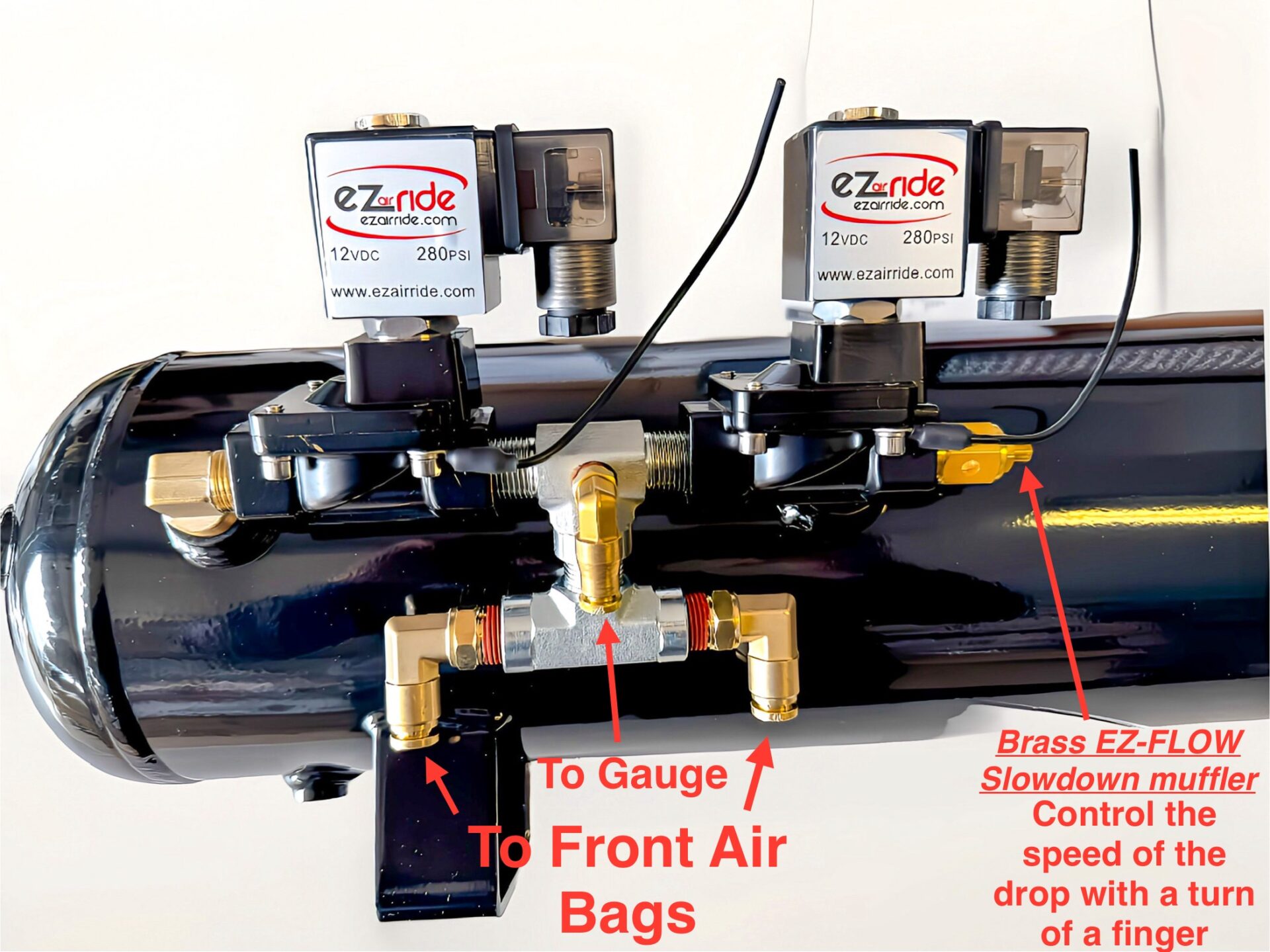 1959-1964 Pontiac Bonneville Platinum EZ Air Ride Suspension Kit™ - Image 5