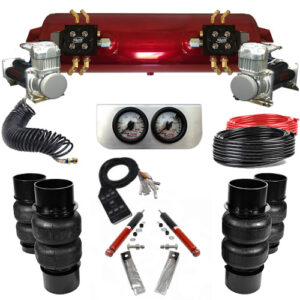1978-1988 Oldsmobile Cutlass Elite EZ Air Ride Suspension Kit - G Body - PLUS FREE ezDrain Upgrade for a Limited Time!