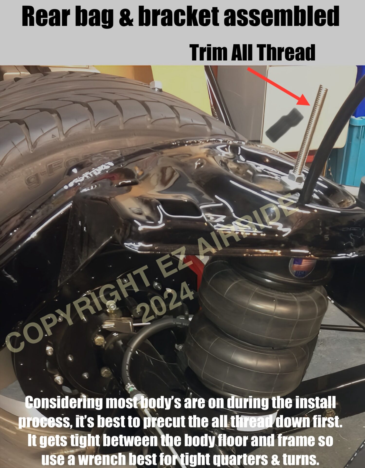 1971-1996 Chevrolet Impala Classic+ EZ Air Ride Suspension Kit™ - Image 15