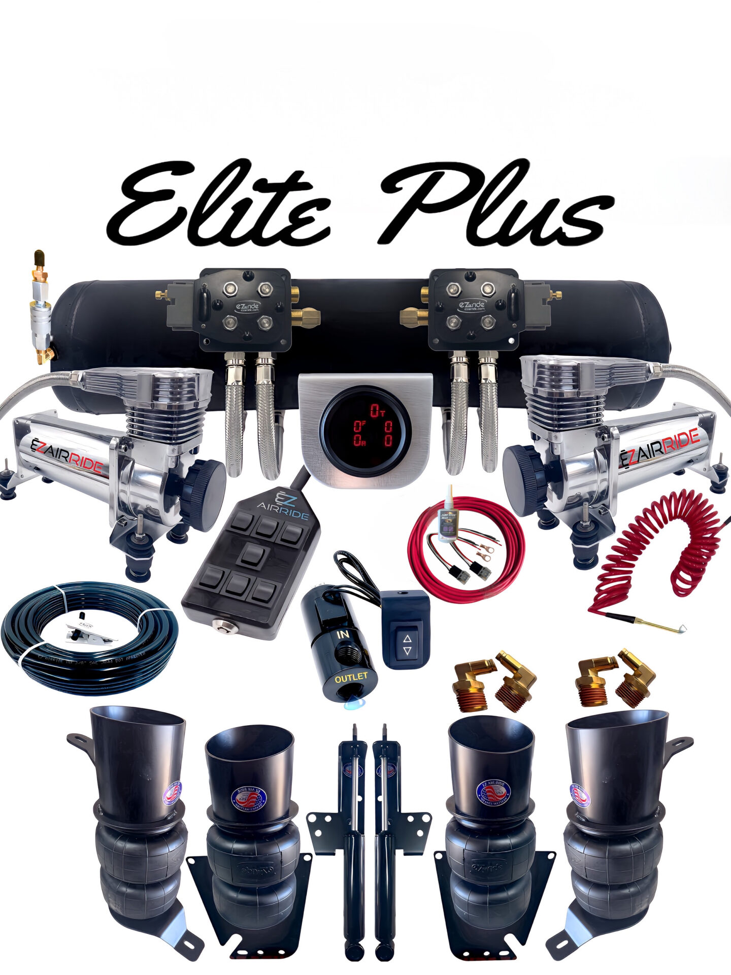1958 Chevrolet Del Ray "Elite Plus Air Ride Suspension Kit"™