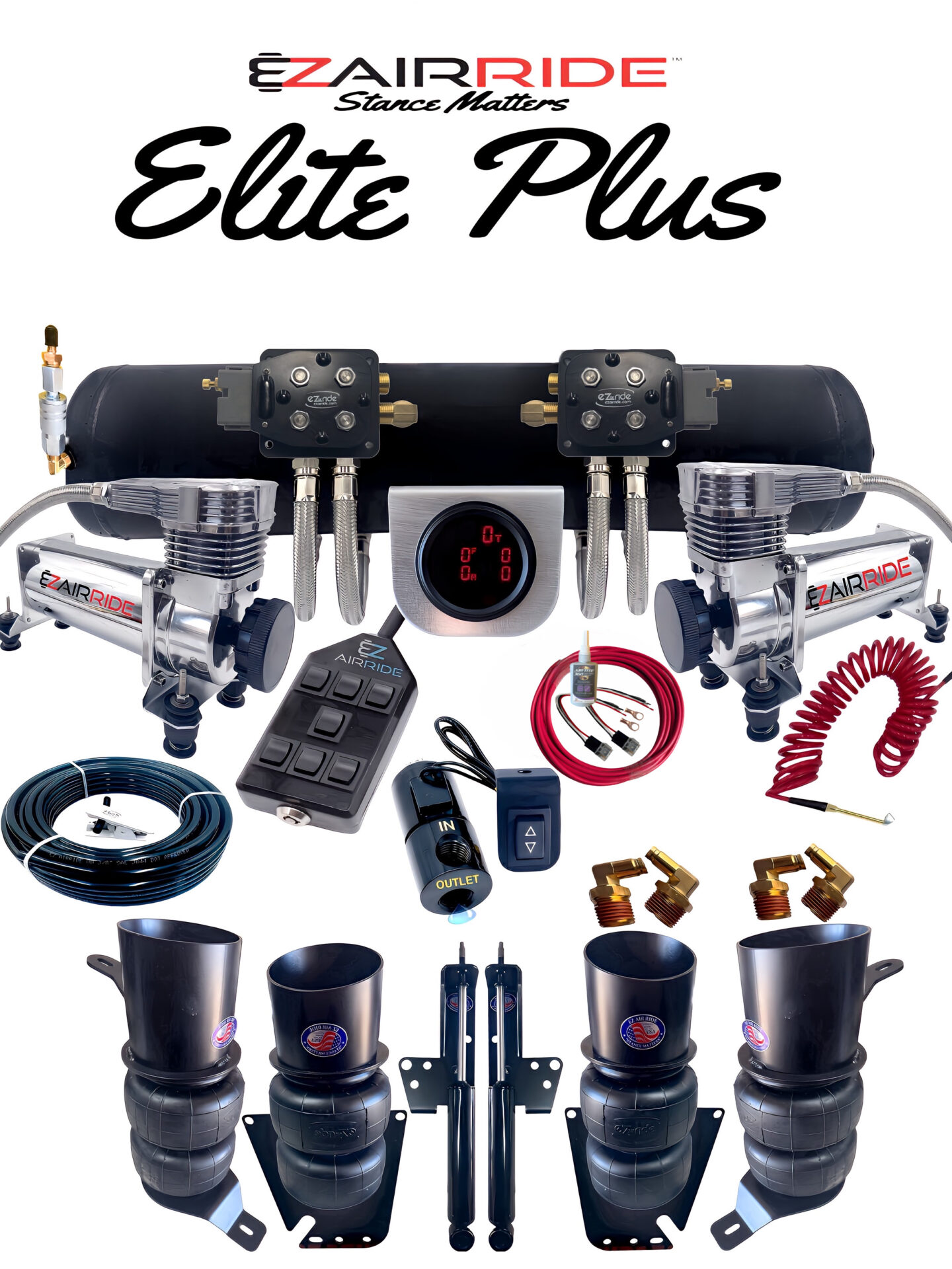 1958 Chevrolet Del Ray "Elite Plus Air Ride Suspension Kit"™ - Image 2