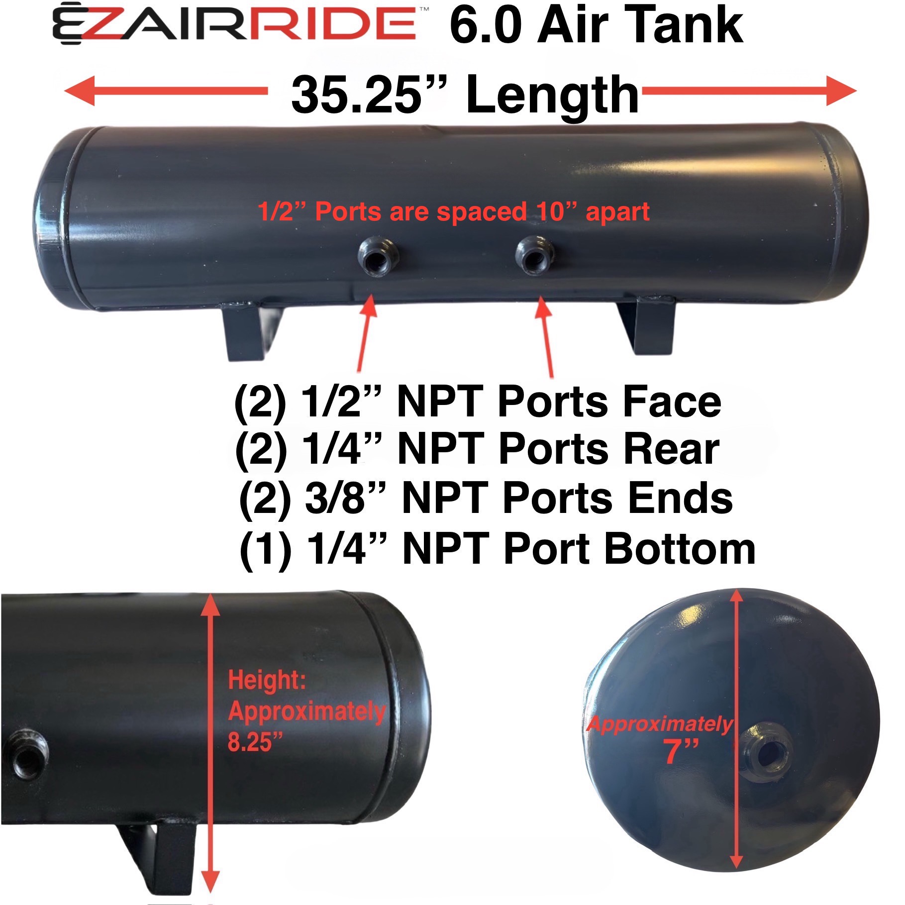 1958 Chevrolet Del Ray "Elite Plus Air Ride Suspension Kit"™ - Image 51