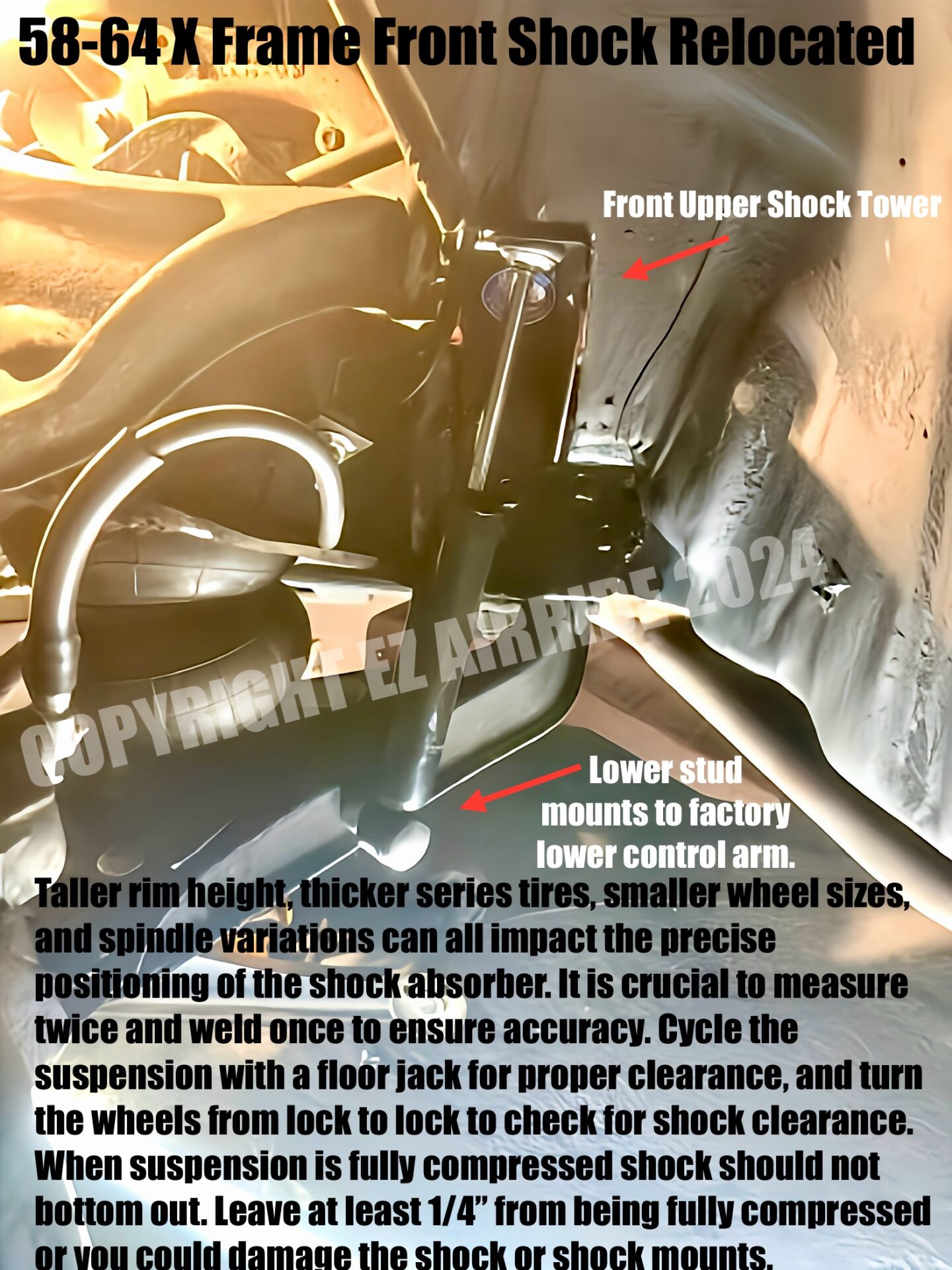 1958 Chevrolet Del Ray "Elite Plus Air Ride Suspension Kit"™ - Image 19