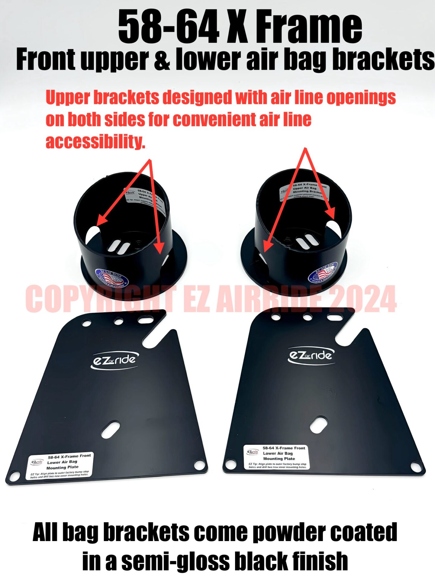 1958 Chevrolet Del Ray "Elite Plus Air Ride Suspension Kit"™ - Image 9