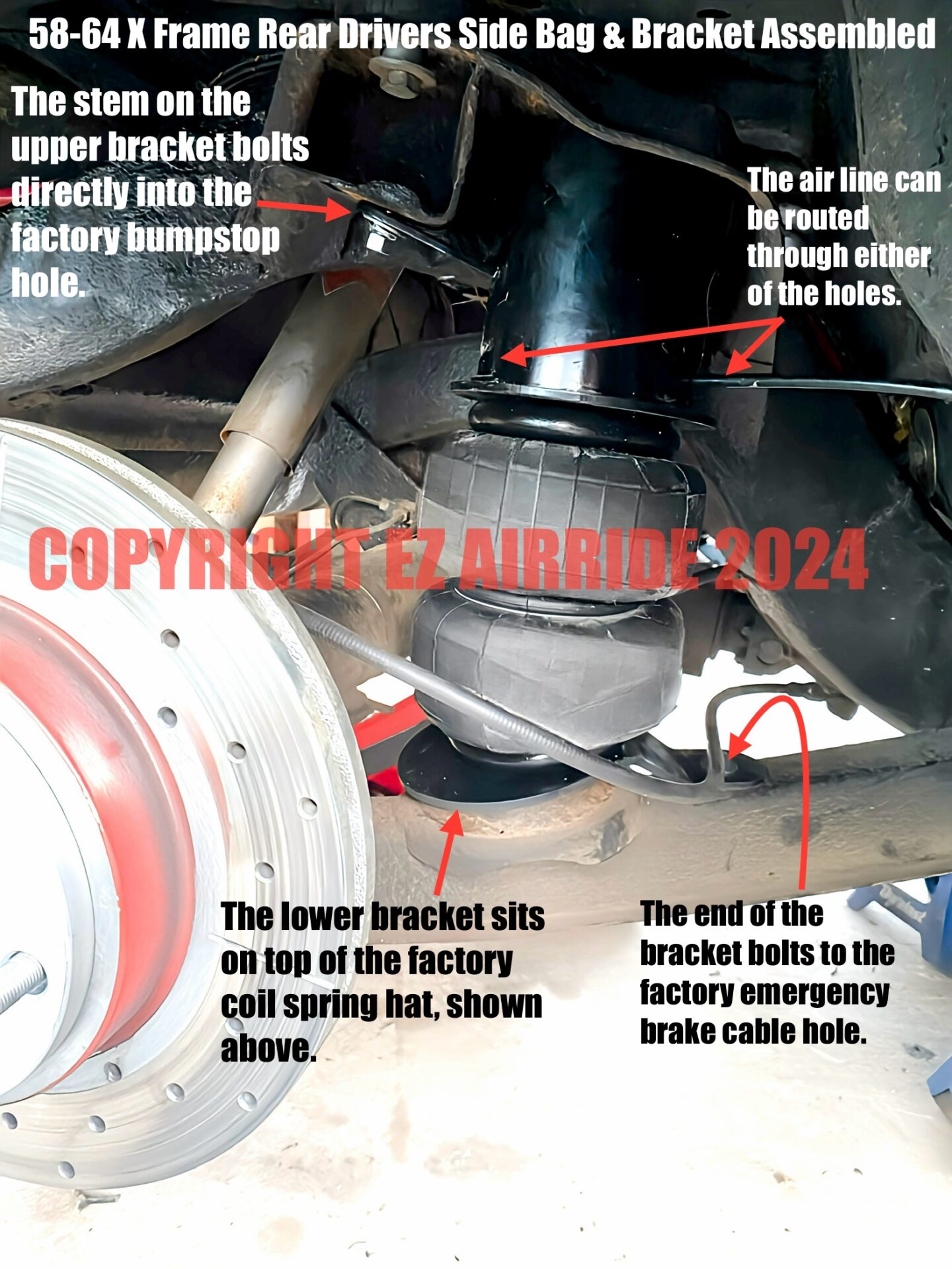 1958 Chevrolet Del Ray "Elite Plus Air Ride Suspension Kit"™ - Image 24