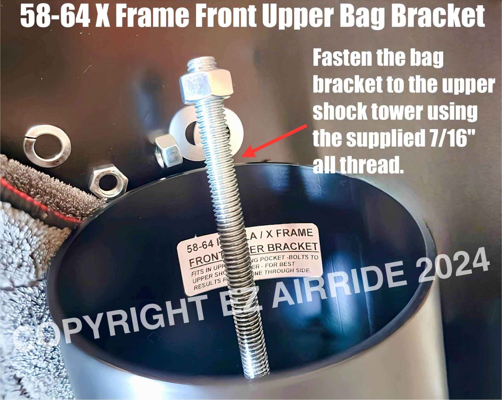 1958 Chevrolet Del Ray "Elite Plus Air Ride Suspension Kit"™ - Image 16