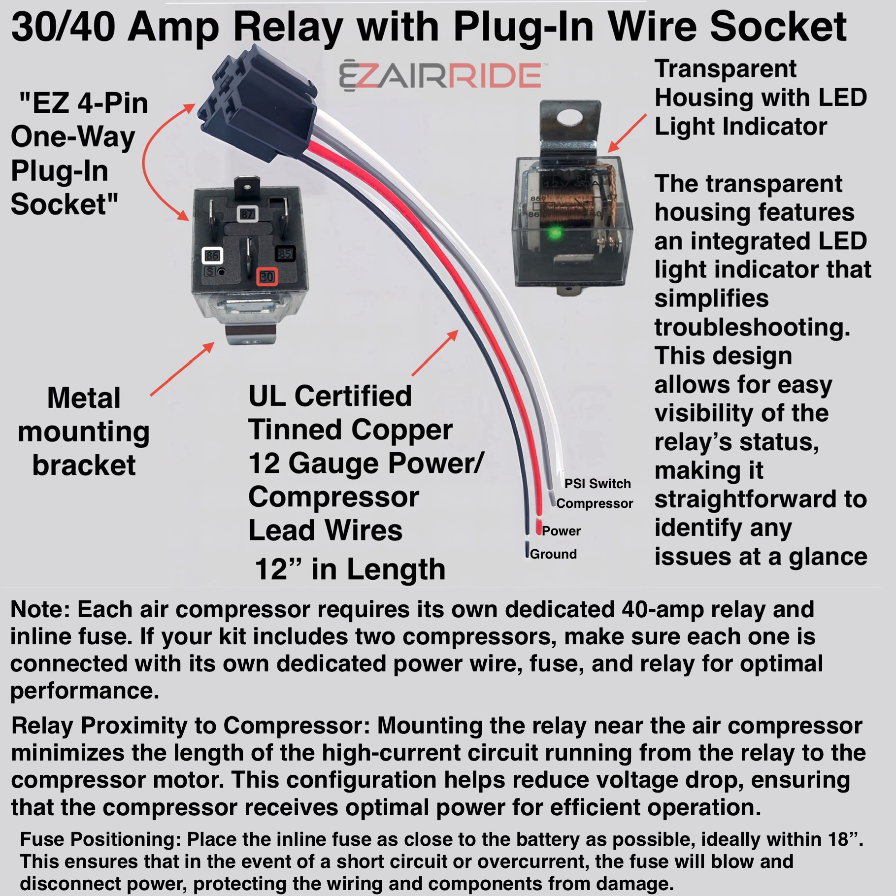 1958 Chevrolet Del Ray "Elite Plus Air Ride Suspension Kit"™ - Image 48